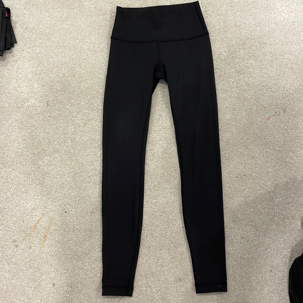 Black lulu align leggings